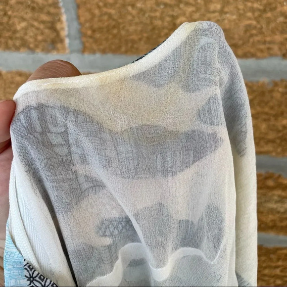 Shanghai Tang  silk sheer dress 10 - Picture 14 of 15